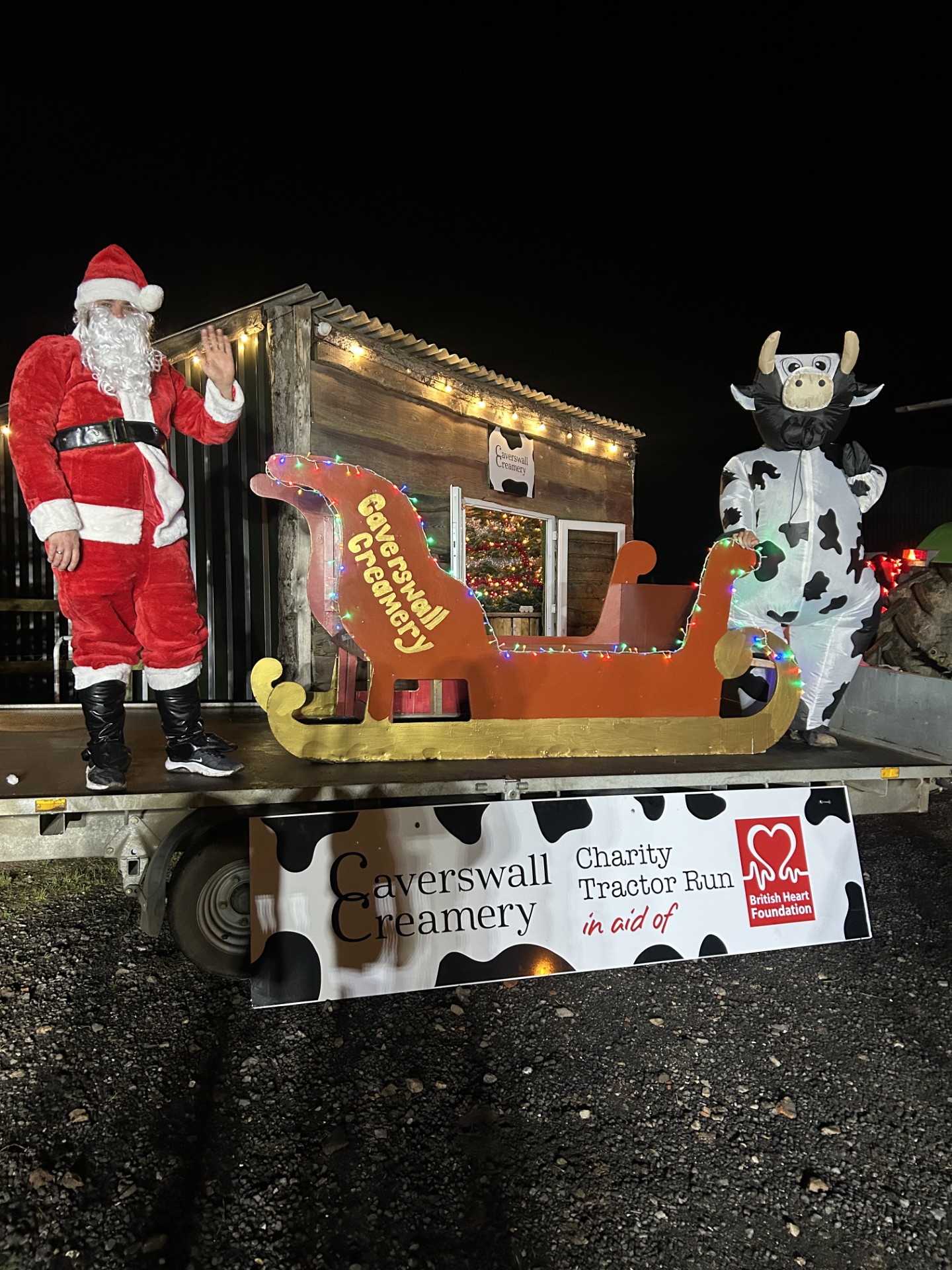 Caverswall creamery tractor run